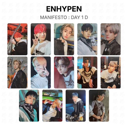ENHYPEN MANIFESTO : DAY 1 D Official Photocard