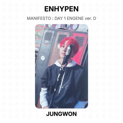 ENHYPEN MANIFESTO : DAY 1 ENGENE ver. D Official Photocard