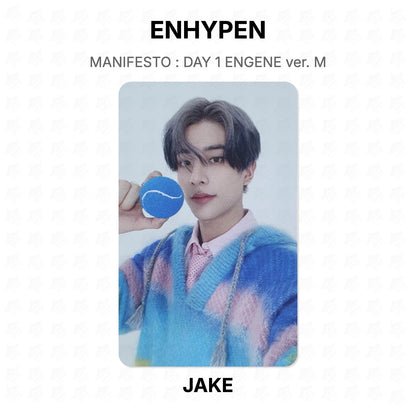 ENHYPEN MANIFESTO : DAY 1 ENGENE ver. M Official Photocard