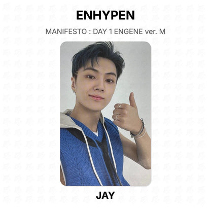 ENHYPEN MANIFESTO : DAY 1 ENGENE ver. M Official Photocard