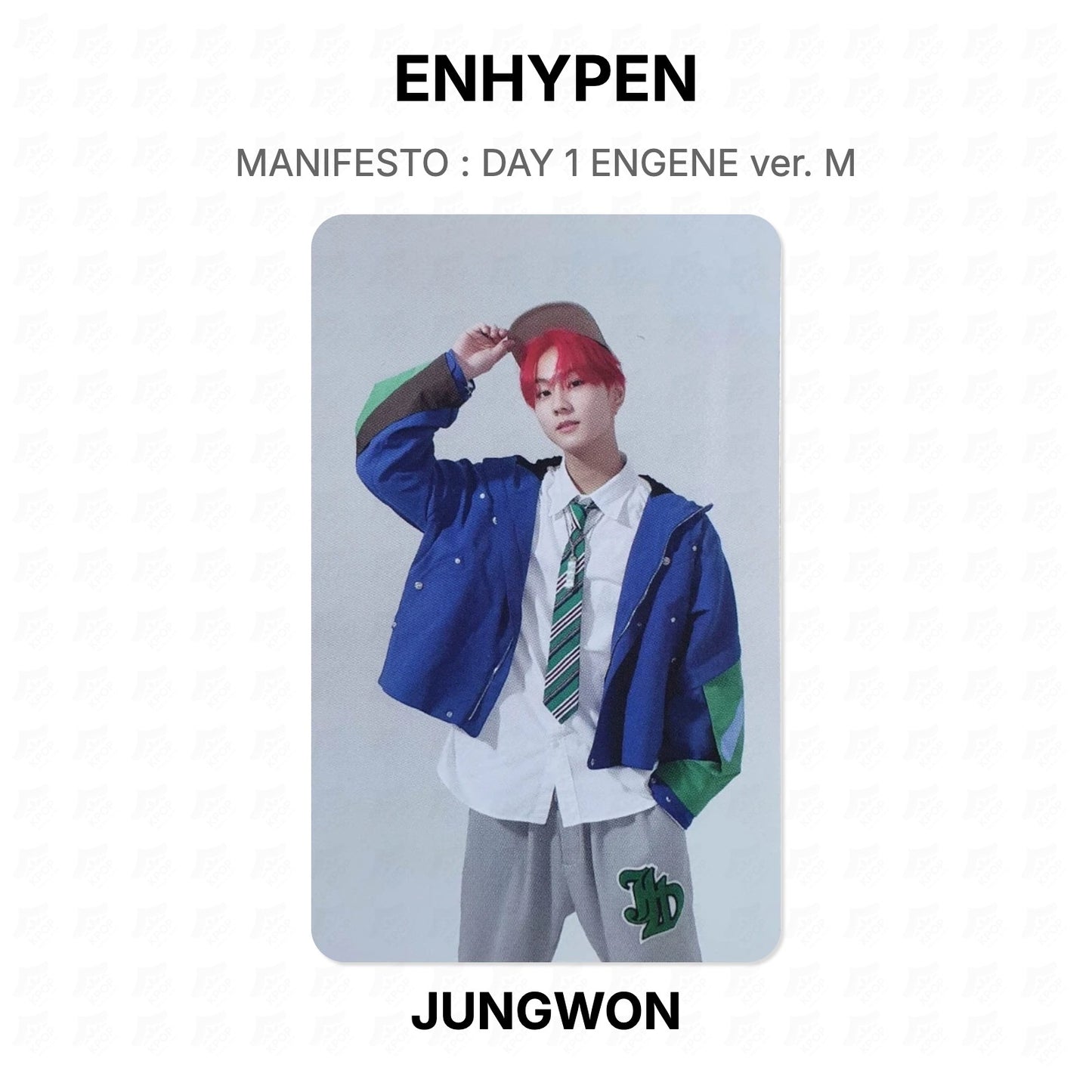 ENHYPEN MANIFESTO : DAY 1 ENGENE ver. M Official Photocard