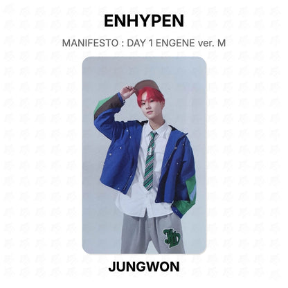 ENHYPEN MANIFESTO : DAY 1 ENGENE ver. M Official Photocard