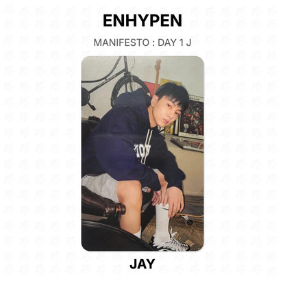 ENHYPEN MANIFESTO : DAY 1 J Official Photocard