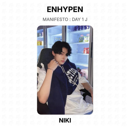 ENHYPEN MANIFESTO : DAY 1 J Official Photocard