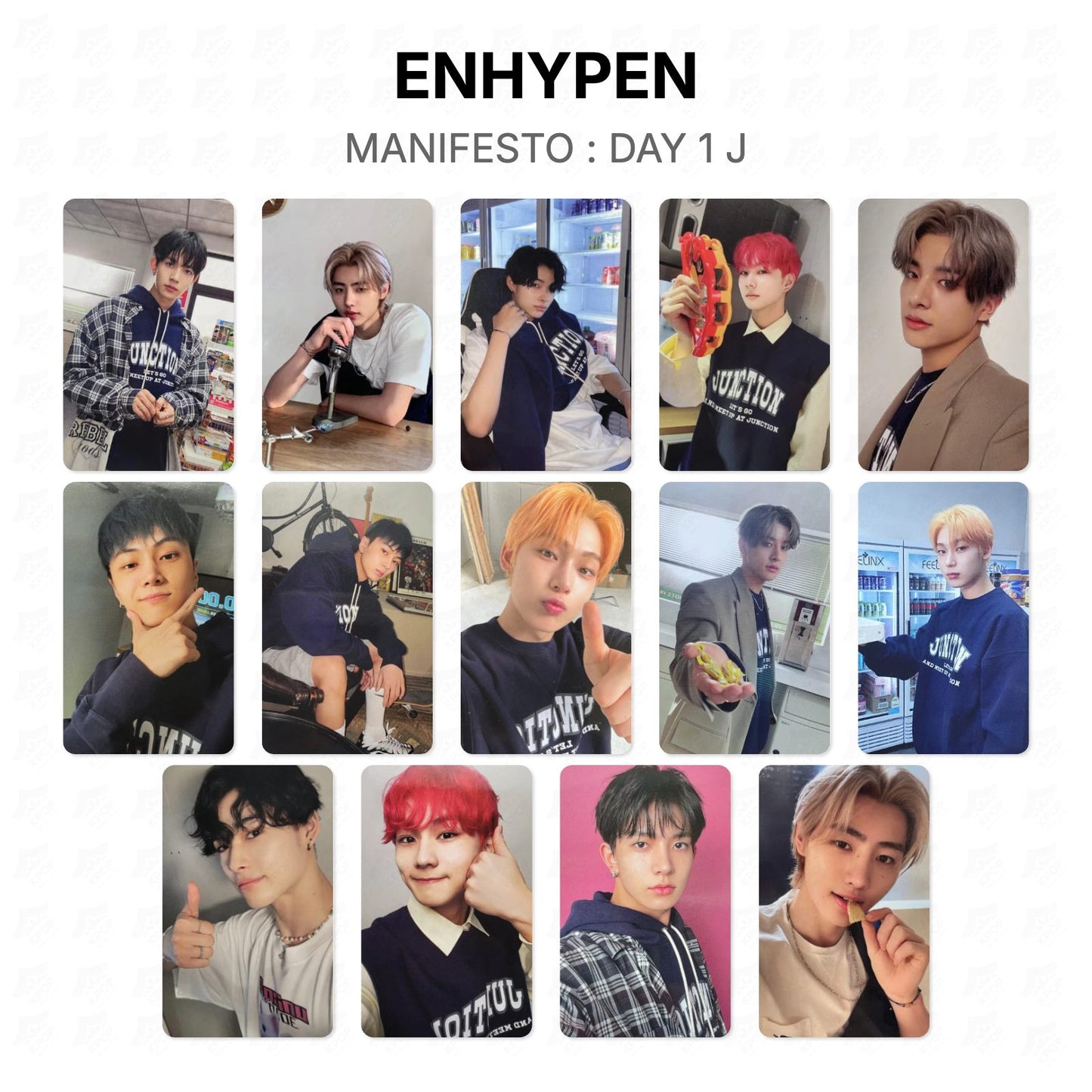 ENHYPEN MANIFESTO : DAY 1 J Official Photocard