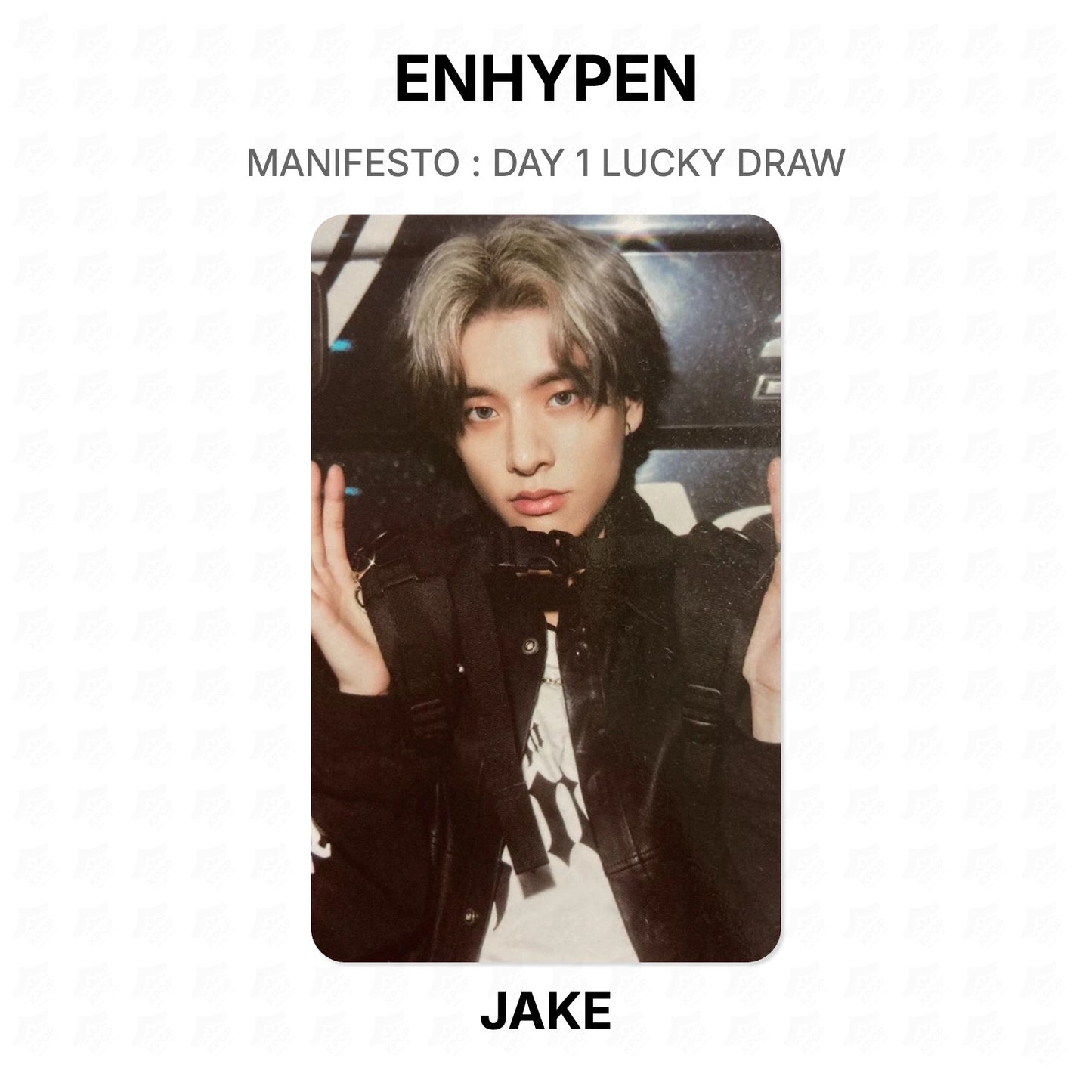 ENHYPEN MANIFESTO : DAY 1 LUCKY DRAW Official Photocard