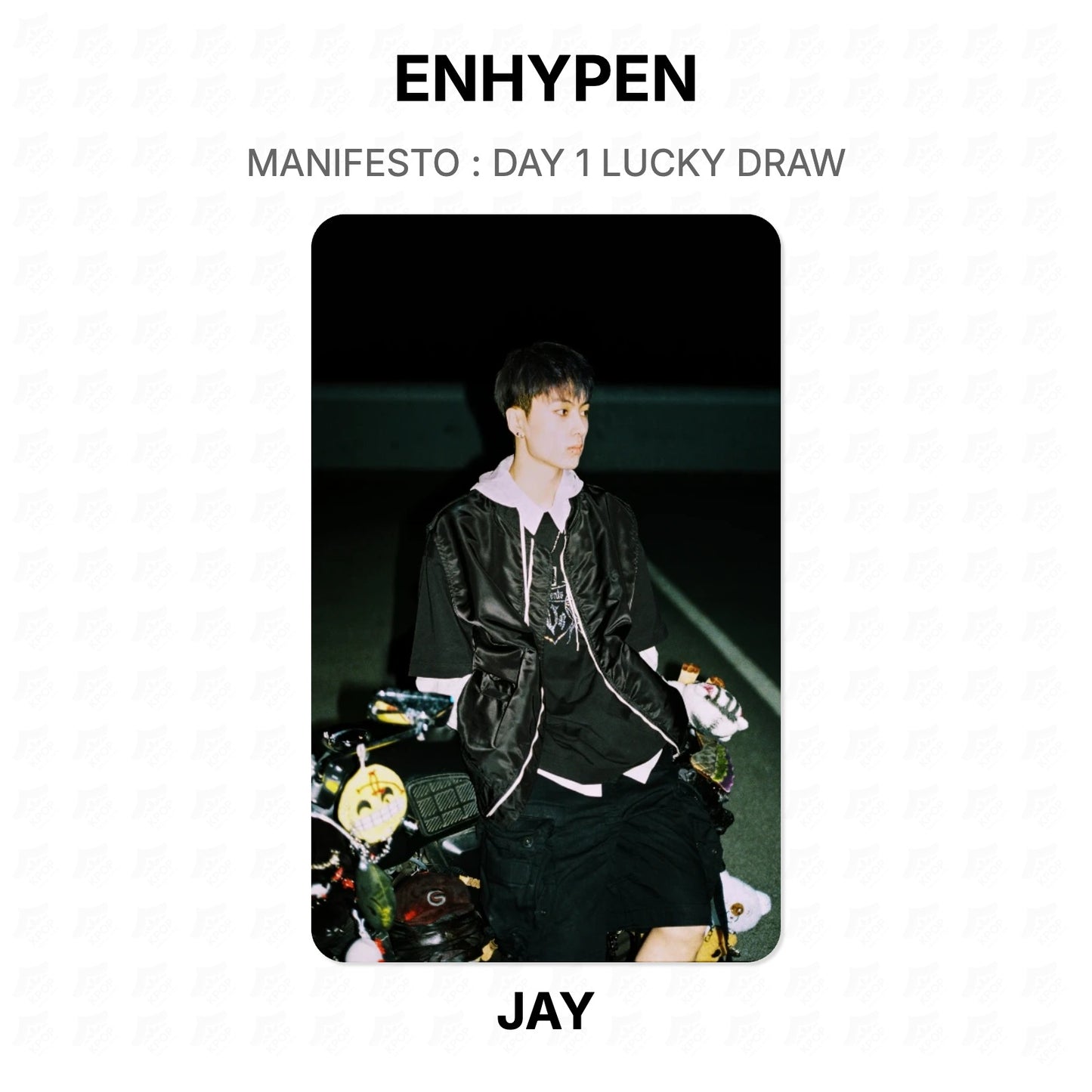 ENHYPEN MANIFESTO : DAY 1 LUCKY DRAW Official Photocard
