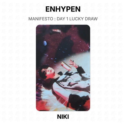 ENHYPEN MANIFESTO : DAY 1 LUCKY DRAW Official Photocard