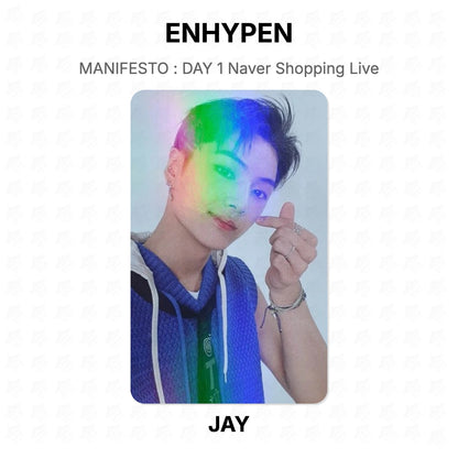 ENHYPEN MANIFESTO : DAY 1 Naver Shopping Live Official Photocard
