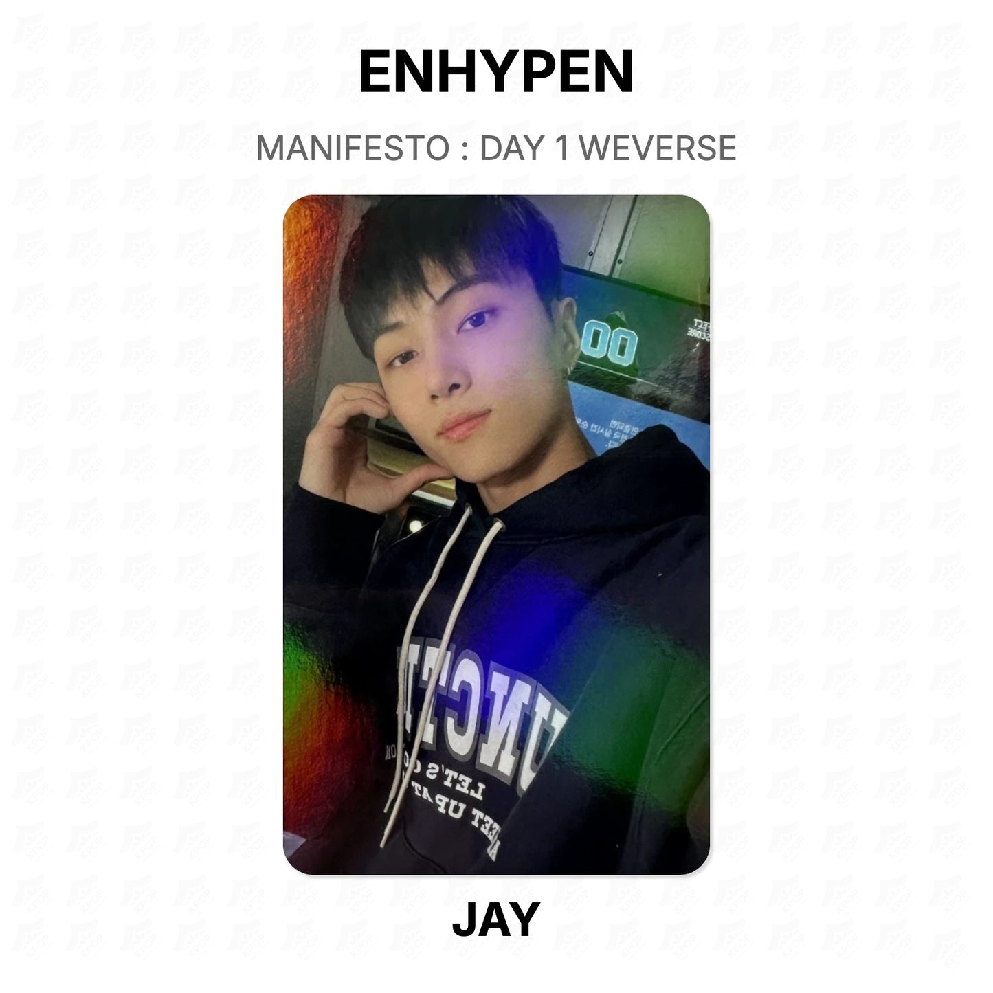 ENHYPEN MANIFESTO : DAY 1 WEVERSE Official Photocard