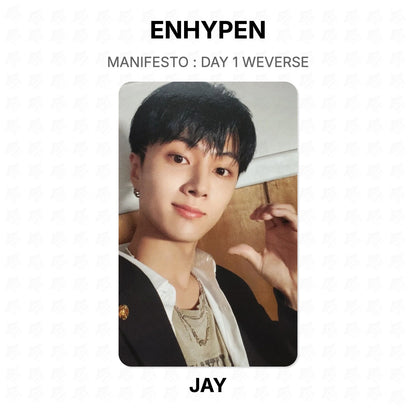 ENHYPEN MANIFESTO : DAY 1 WEVERSE Official Photocard