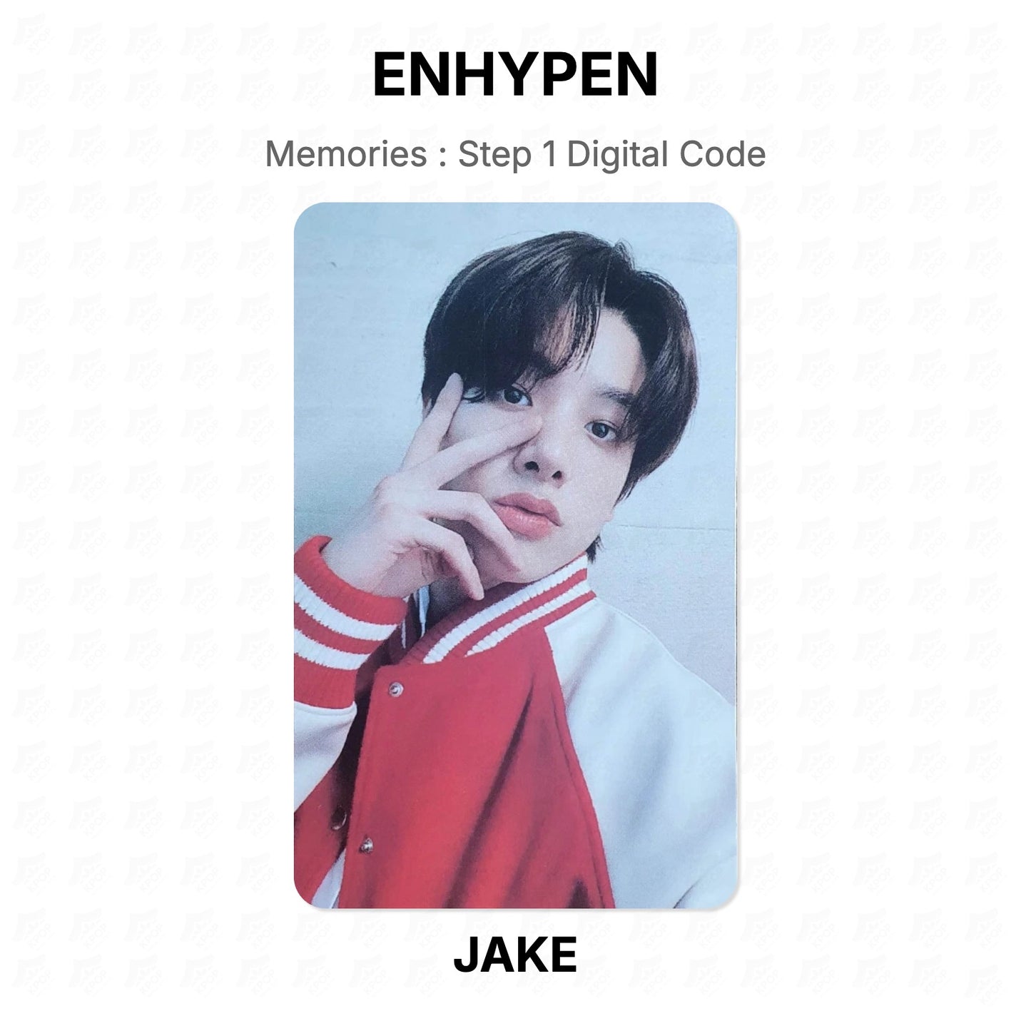 ENHYPEN Memories : Step 1 Digital Code Official Photocard