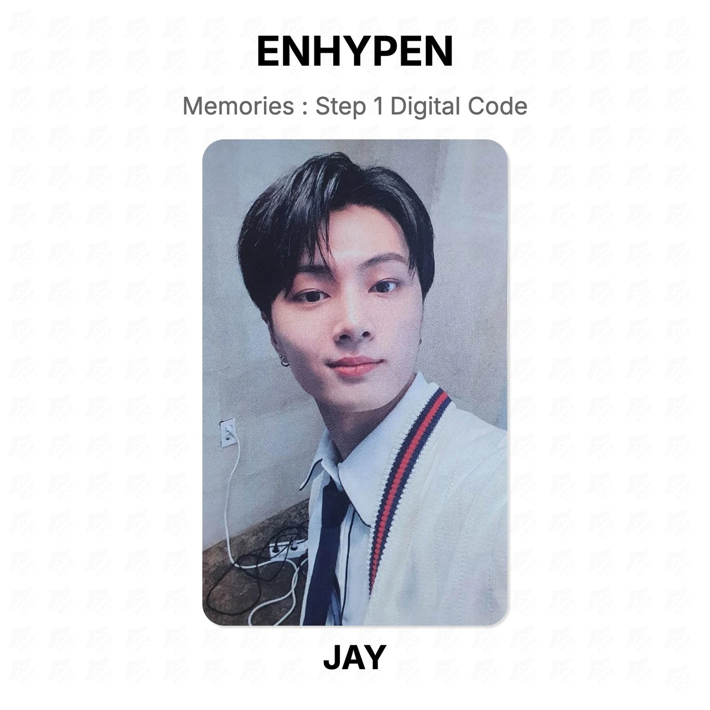 ENHYPEN Memories : Step 1 Digital Code Official Photocard