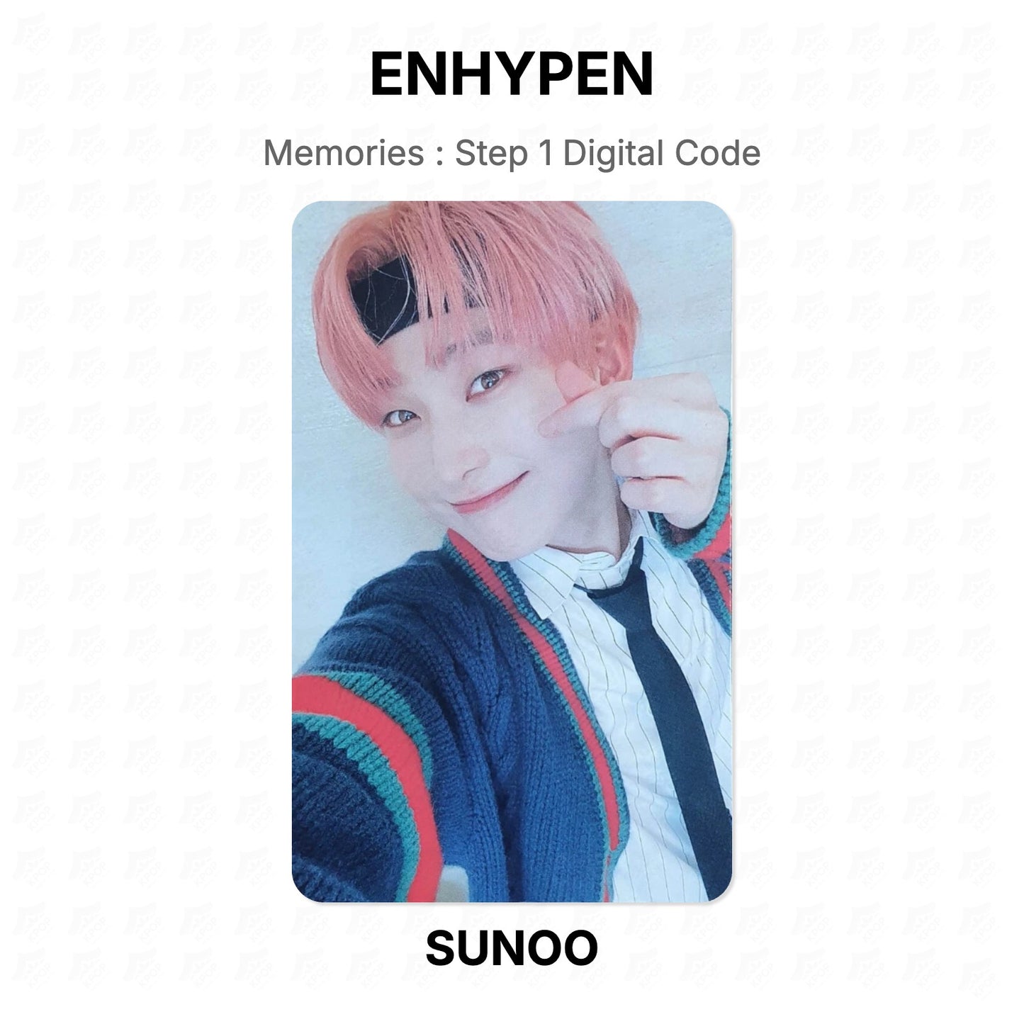 ENHYPEN Memories : Step 1 Digital Code Official Photocard