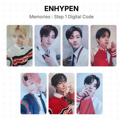 ENHYPEN Memories : Step 1 Digital Code Official Photocard