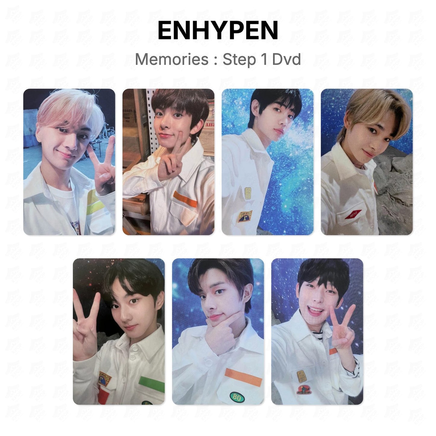 ENHYPEN Memories : Step 1 Dvd Official Photocard