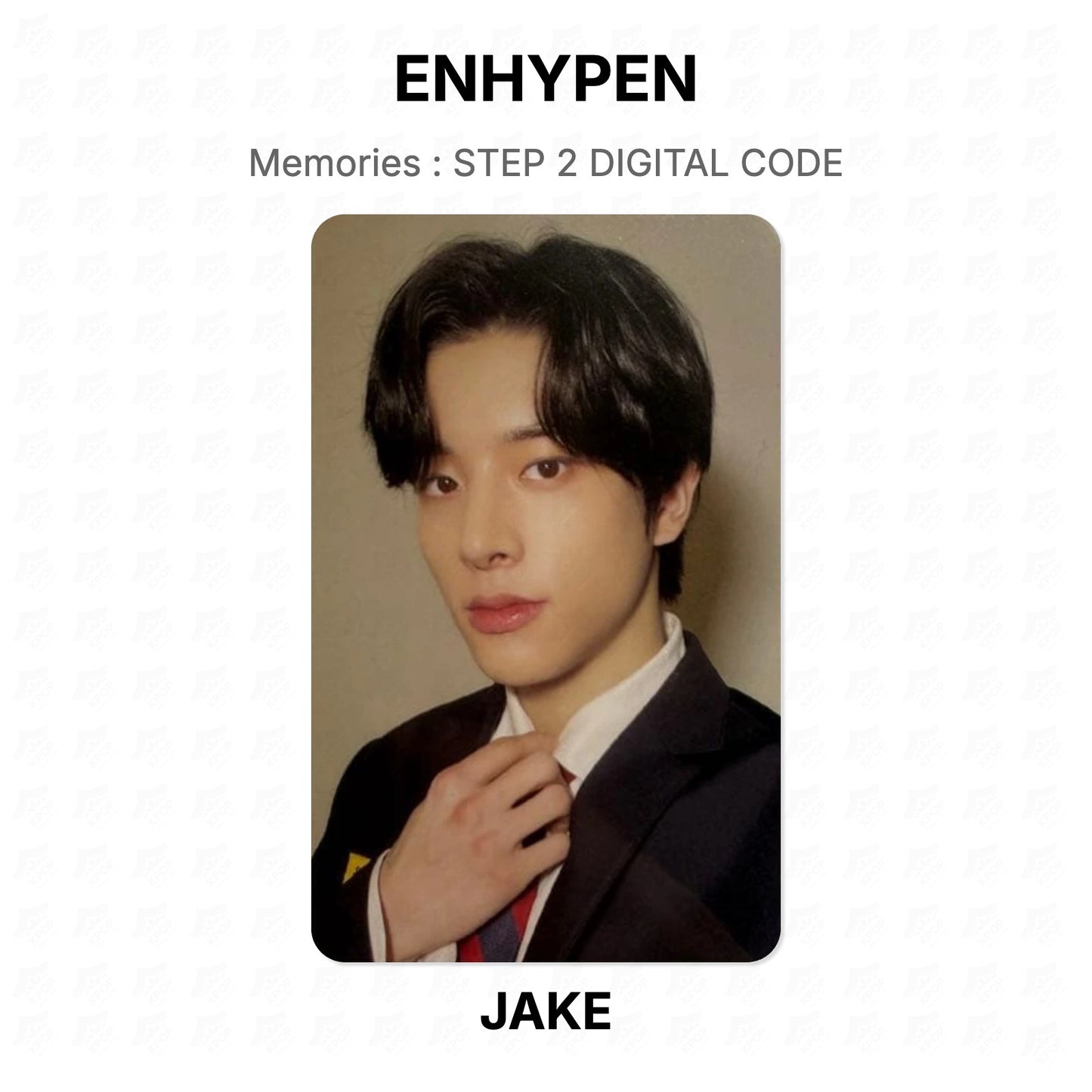 ENHYPEN Memories : STEP 2 DIGITAL CODE Official Photocard