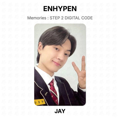 ENHYPEN Memories : STEP 2 DIGITAL CODE Official Photocard