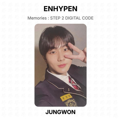 ENHYPEN Memories : STEP 2 DIGITAL CODE Official Photocard