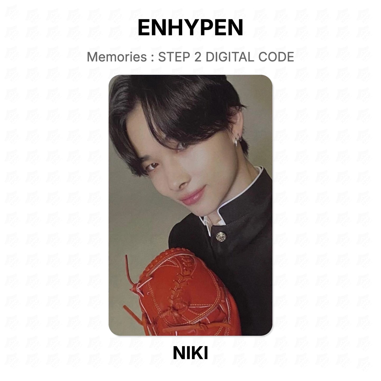 ENHYPEN Memories : STEP 2 DIGITAL CODE Official Photocard