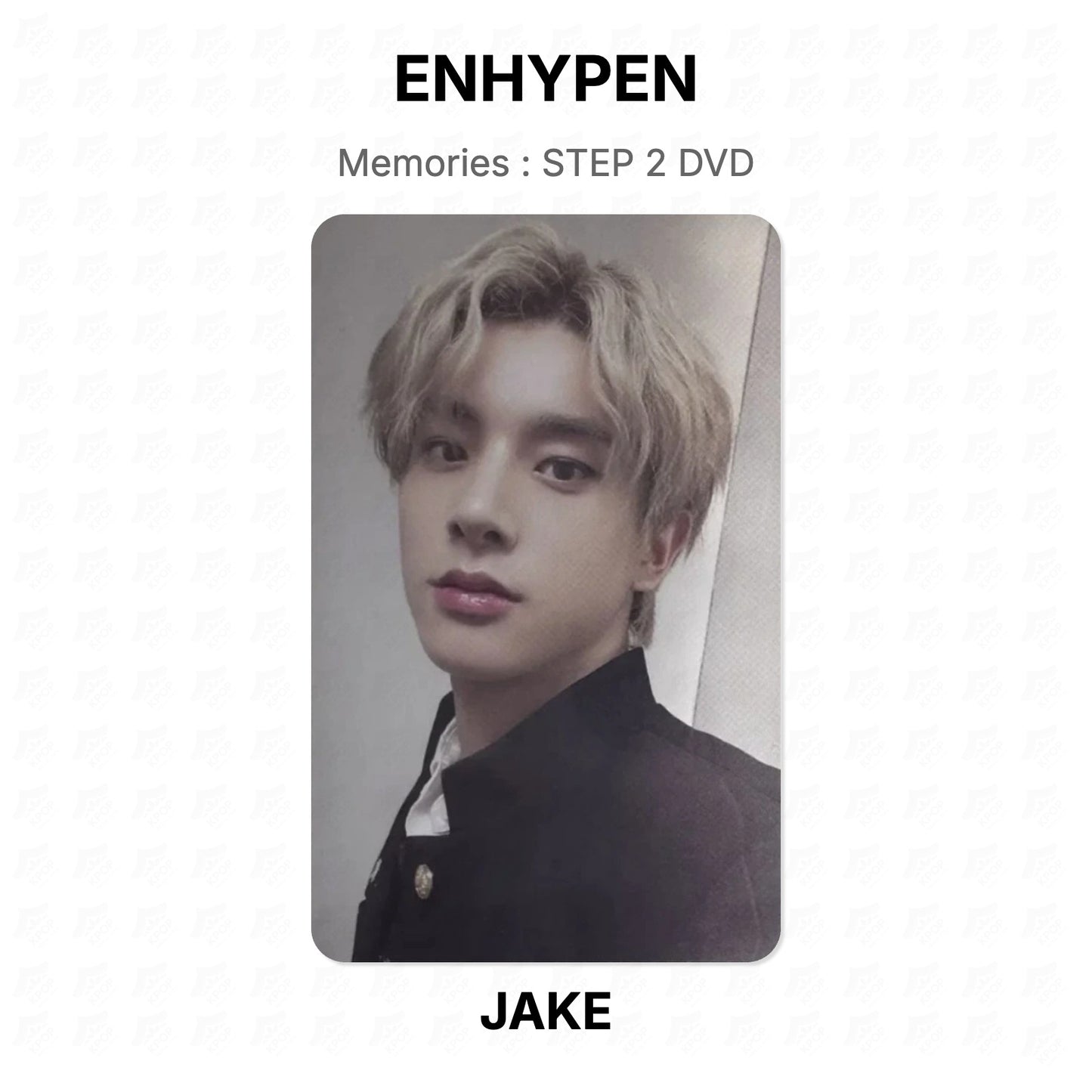 ENHYPEN Memories : STEP 2 DVD Official Photocard