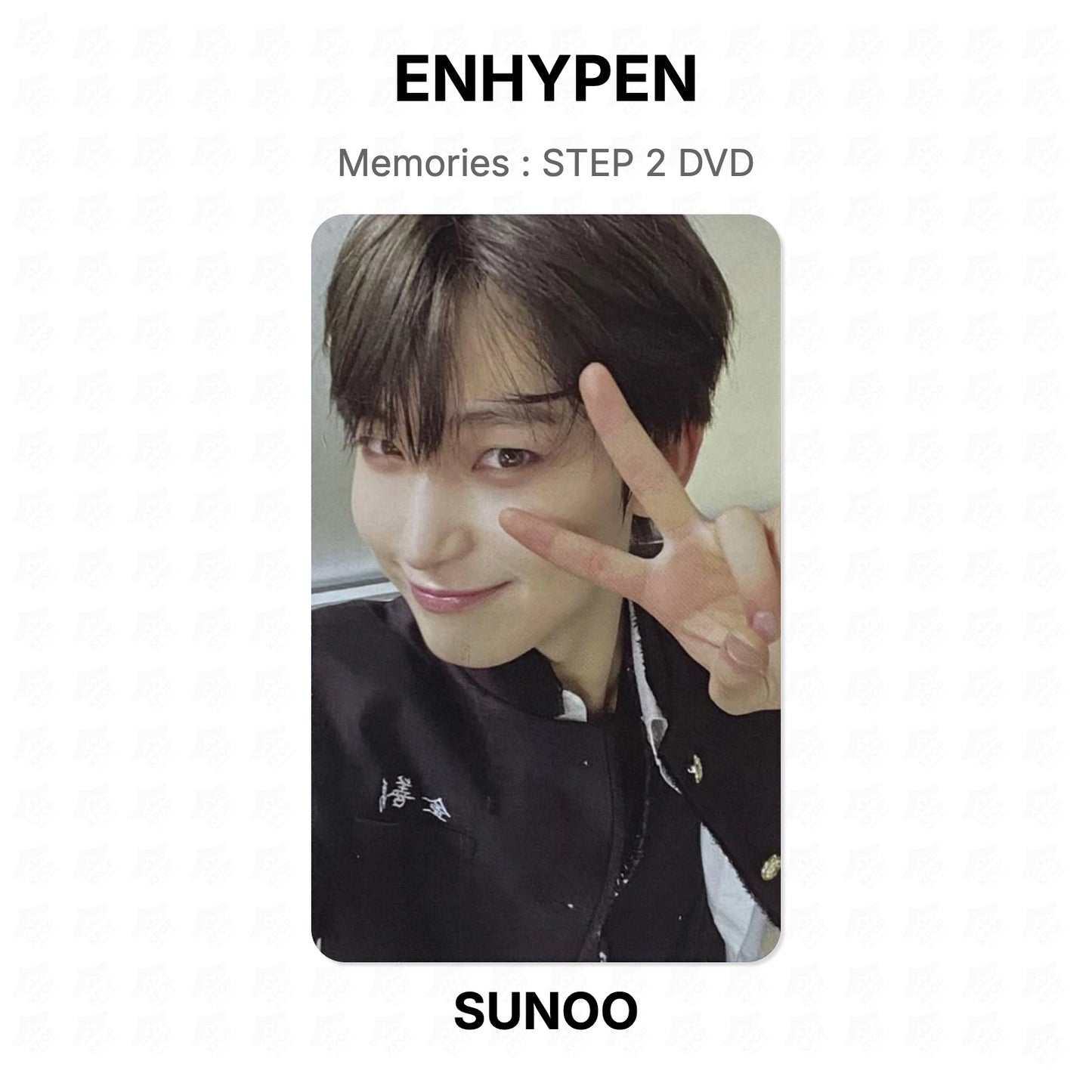 ENHYPEN Memories : STEP 2 DVD Official Photocard