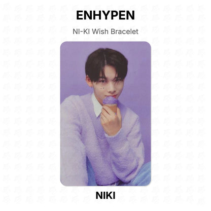 ENHYPEN NI-KI Wish Bracelet Official Photocard