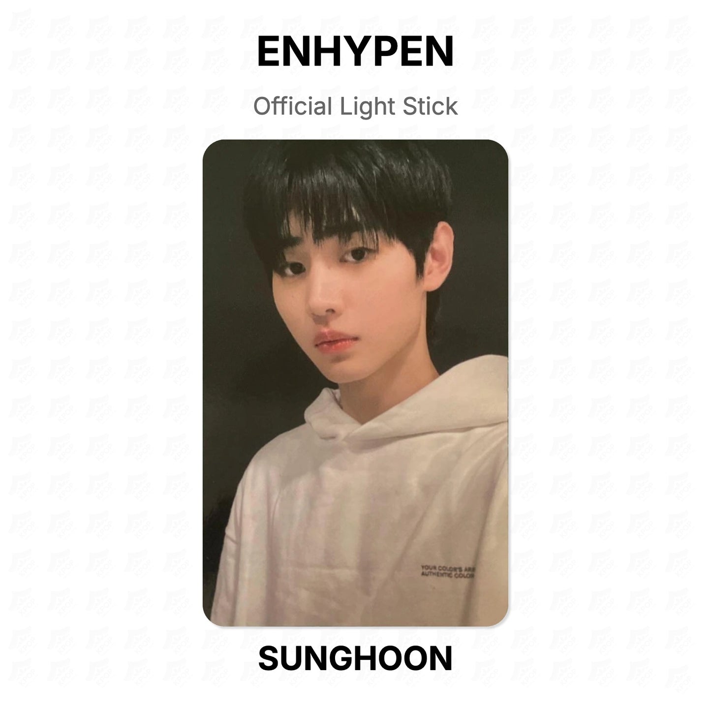 ENHYPEN Official Light Stick Official Photocard