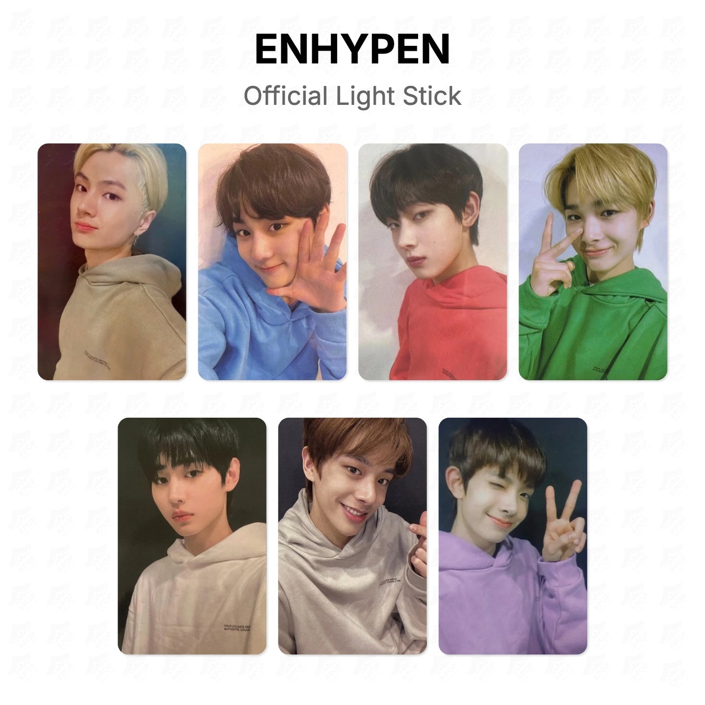 ENHYPEN Official Light Stick Official Photocard