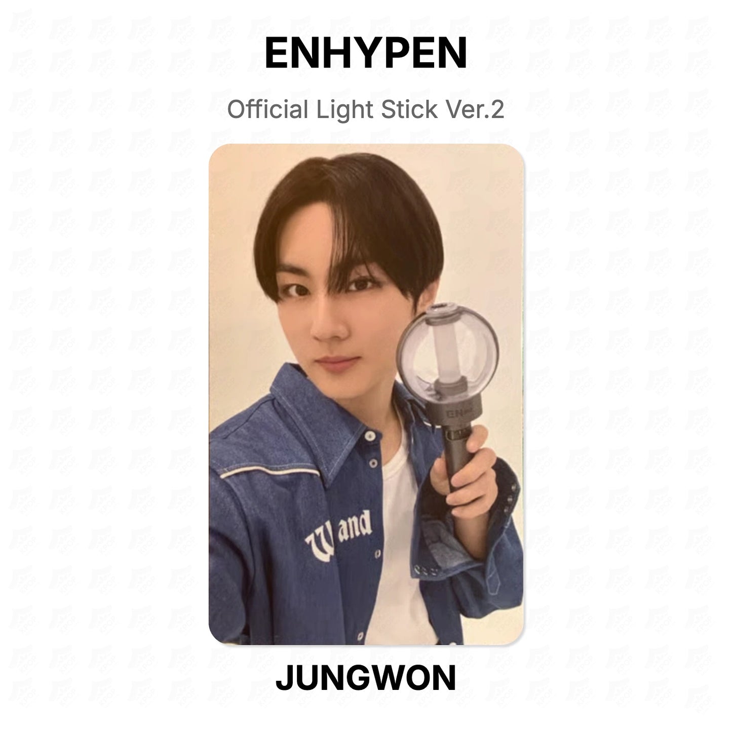 ENHYPEN Official Light Stick Ver.2 Official Photocard
