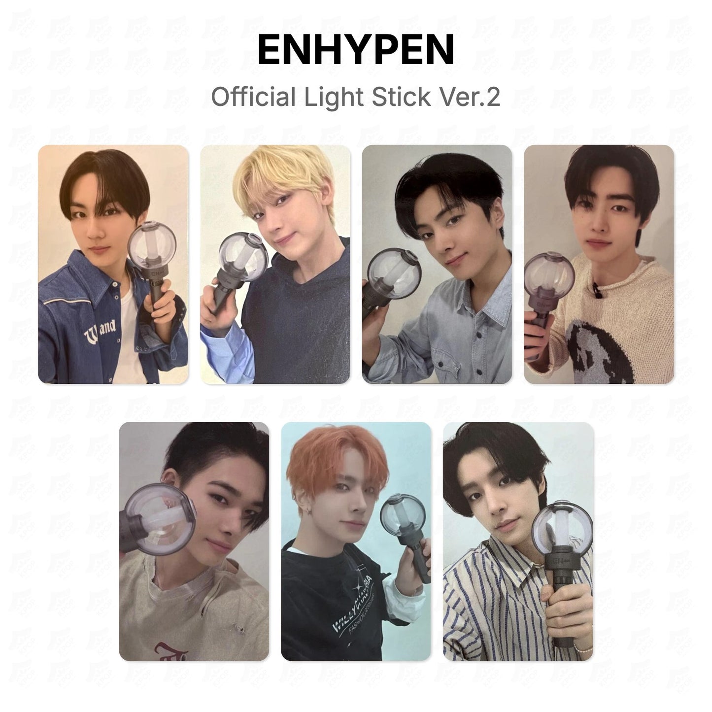 ENHYPEN Official Light Stick Ver.2 Official Photocard