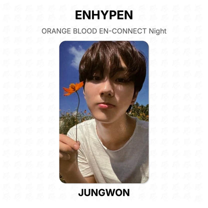 ENHYPEN ORANGE BLOOD EN-CONNECT Night Official Photocard