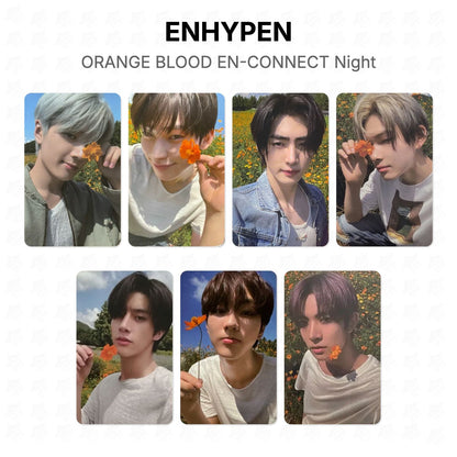 ENHYPEN ORANGE BLOOD EN-CONNECT Night Official Photocard