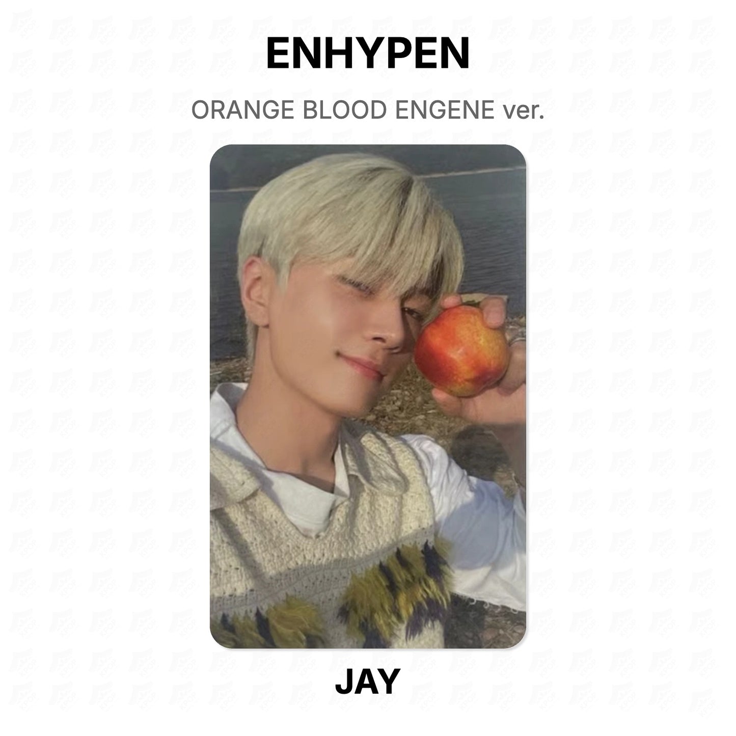 ENHYPEN ORANGE BLOOD ENGENE ver. Official Photocard
