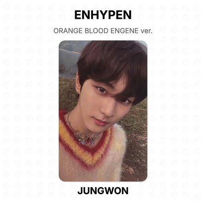 ENHYPEN ORANGE BLOOD ENGENE ver. Official Photocard