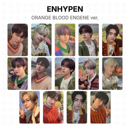 ENHYPEN ORANGE BLOOD ENGENE ver. Official Photocard