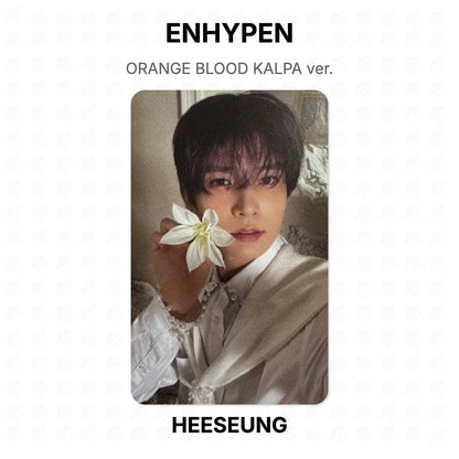 ENHYPEN ORANGE BLOOD KALPA ver. Official Photocard