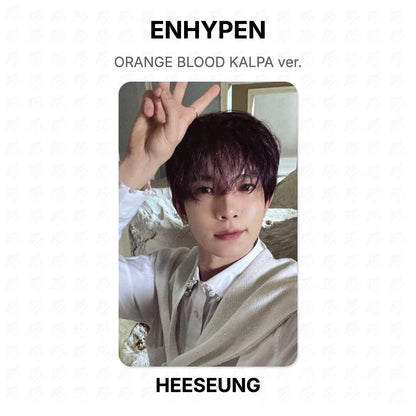 ENHYPEN ORANGE BLOOD KALPA ver. Official Photocard