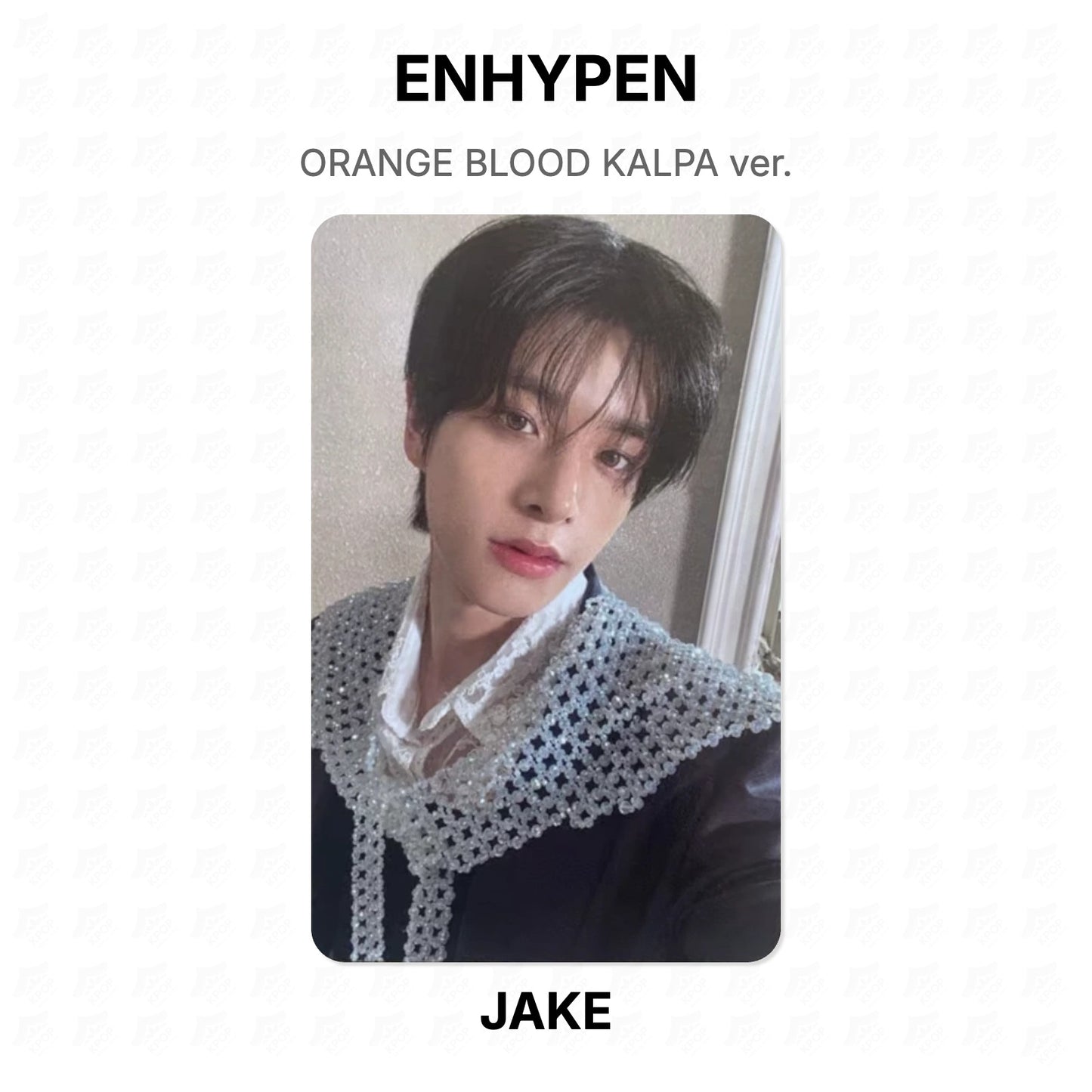 ENHYPEN ORANGE BLOOD KALPA ver. Official Photocard