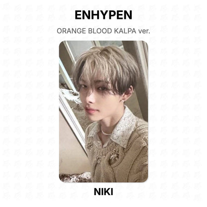 ENHYPEN ORANGE BLOOD KALPA ver. Official Photocard
