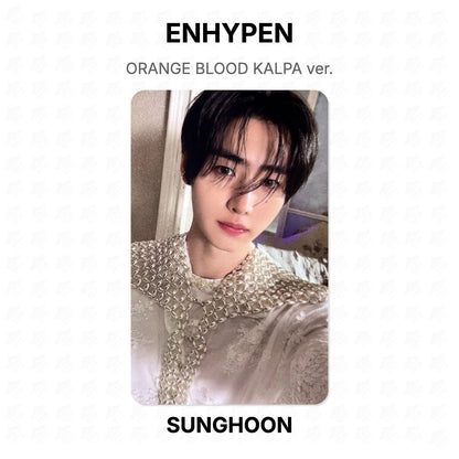 ENHYPEN ORANGE BLOOD KALPA ver. Official Photocard