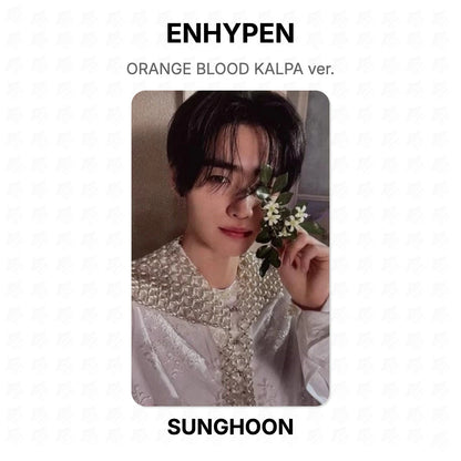 ENHYPEN ORANGE BLOOD KALPA ver. Official Photocard