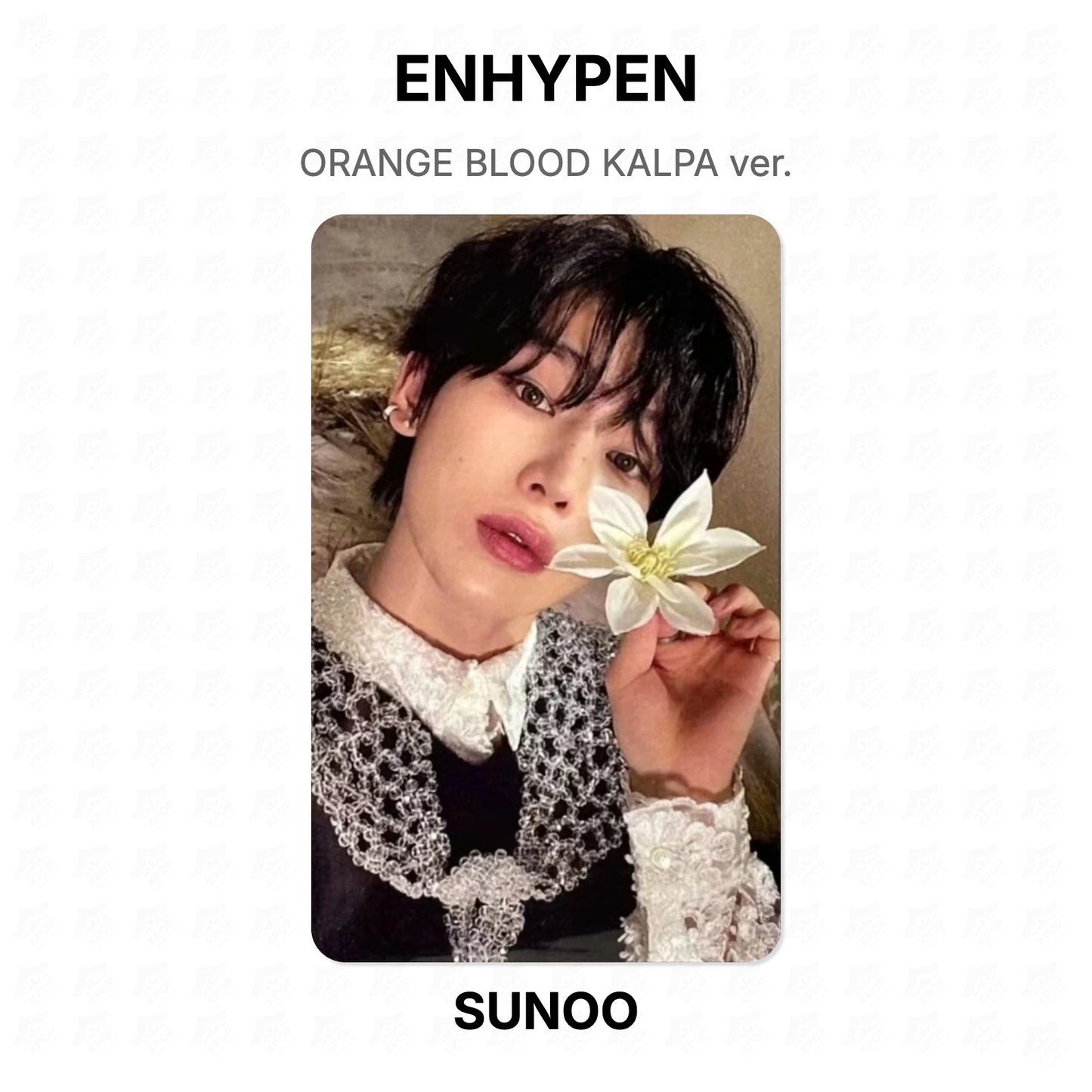 ENHYPEN ORANGE BLOOD KALPA ver. Official Photocard