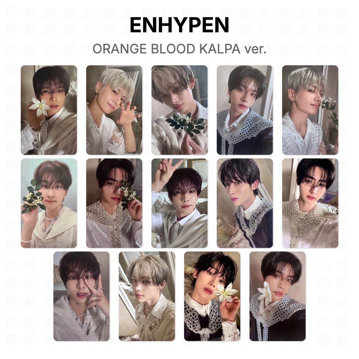 ENHYPEN ORANGE BLOOD KALPA ver. Official Photocard