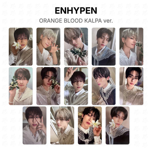 ENHYPEN ORANGE BLOOD KALPA ver. Official Photocard