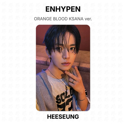 ENHYPEN ORANGE BLOOD KSANA ver. Official Photocard