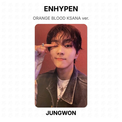 ENHYPEN ORANGE BLOOD KSANA ver. Official Photocard