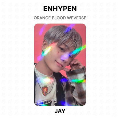 ENHYPEN ORANGE BLOOD WEVERSE Official Photocard