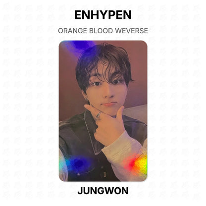 ENHYPEN ORANGE BLOOD WEVERSE Official Photocard