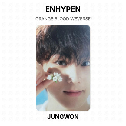 ENHYPEN ORANGE BLOOD WEVERSE Official Photocard
